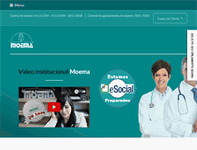 Tablet Screenshot of moemaassessoria.com.br
